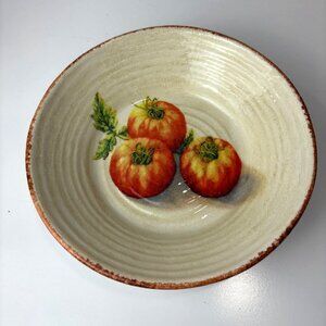 Williams-Sonoma Jardin Potager Tomatoes Pasta Bowl - Large 9 1/2” Made In Italy